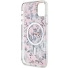 Guess GUHMN61HCFWSP iPhone 11 / Xr 6.1 różowy/pink hardcase Flower MagSafe
